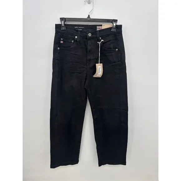 AG DENIM NWT Hattie High Rise Barrel Jean in 7 Years Vintage Onyx // 24 - Picture 3 of 15